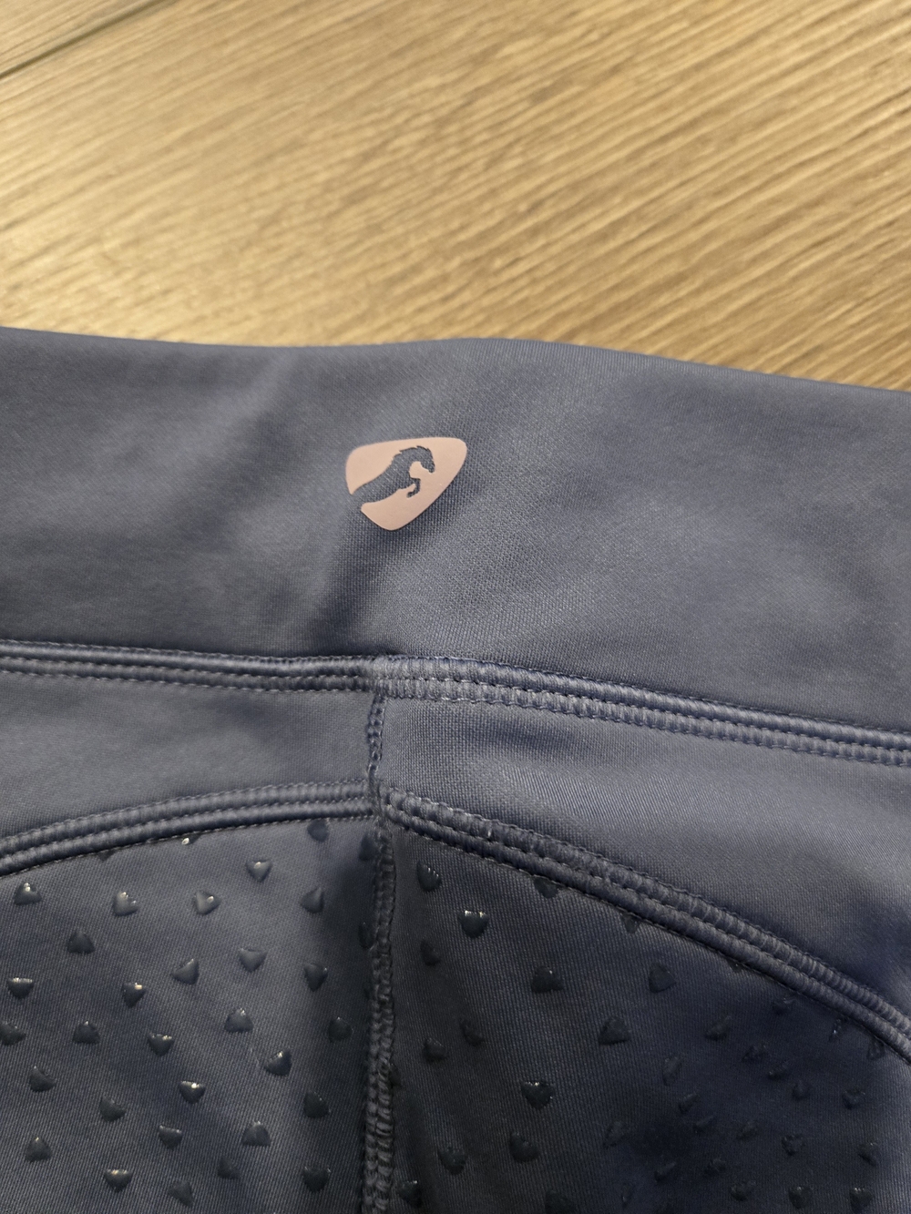 Kids’s Stretch Riding Tights - Slate Blue - Picture 6 of 6